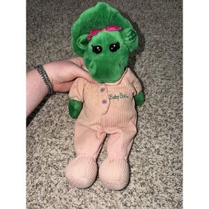 Vintage Baby Bop Sleepy Time Dinosaur Plush 16" Barney & Friends Pajamas Lyons
